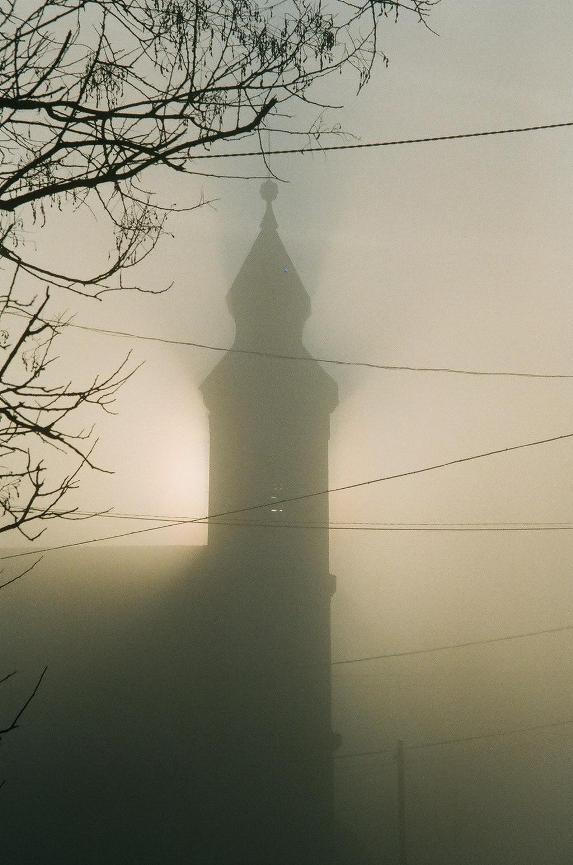 Bakonyszombathely ködös reggelen